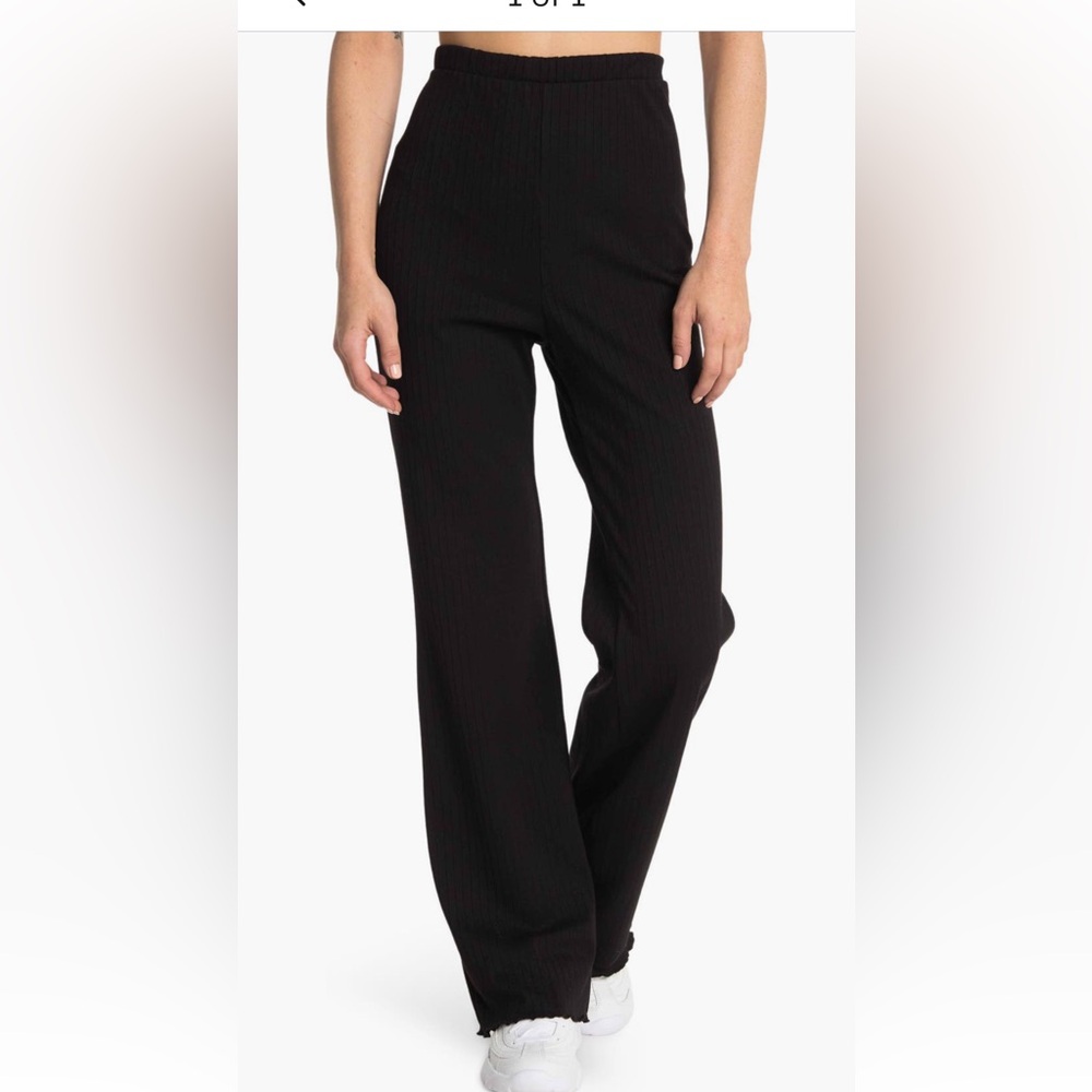 Abound ribbed wide leg pull-on pants
